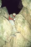Ночной спуск в центральный вход Большой Баскунчакской пещеры